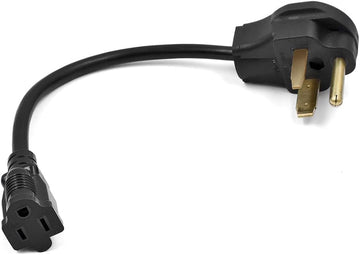 Welding Cord N6-50P to N5-15R 50 Amp Male to 15 Amp Female 14AWG Heavy Duty Adapter Cable for Stick MMA ARC MIG TIG Plasma Cutter Welder Weld